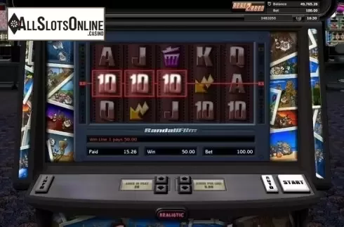 Win screen. Snapshot from Realistic