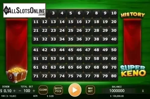 Game Screen 1. Super Keno (KA Gaming) from KA Gaming