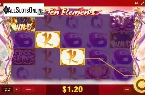 Screen 5. Ten Elements from Red Tiger