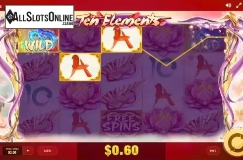 Screen 6. Ten Elements from Red Tiger