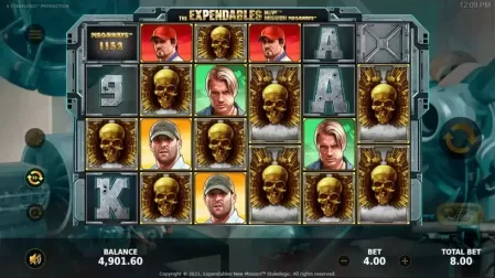 The Expendables New Mission Megaways slot screenshot 4