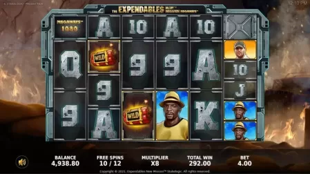 The Expendables New Mission Megaways slot screenshot 7