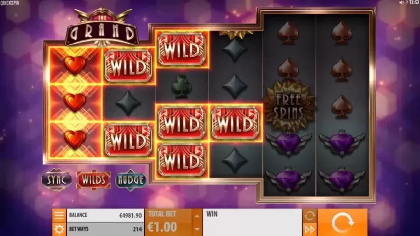 The Grand slot screenshot 2