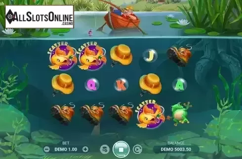 Free Spins Win Screen