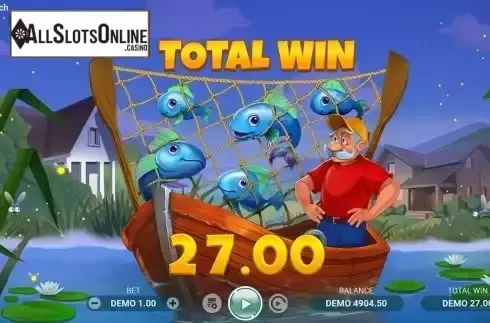 Total Win in Free Spins Screen