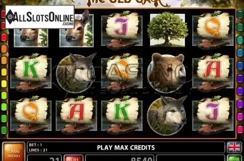 Screen2. The Old Oak from Casino Technology