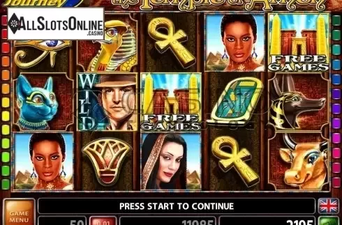 Screen2. The Temple Of Amon from Casino Technology