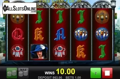 Free Spins screen 3