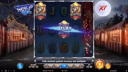 The Wild Class slot screenshot 2