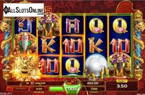 Win Screen . Three Kings from GameArt