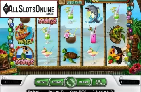 Screen3. Tiki Wonders from NetEnt
