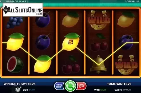 Win screen 2. Upgrade Fever from Betsson Group