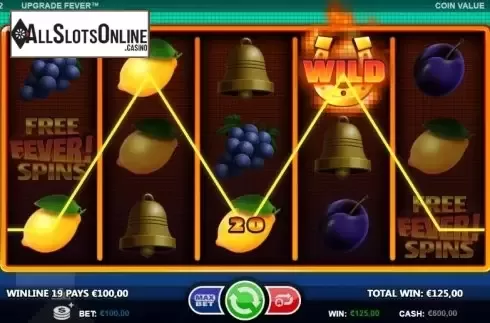 Win screen 4. Upgrade Fever from Betsson Group