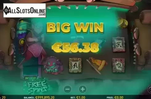 Big Win screen