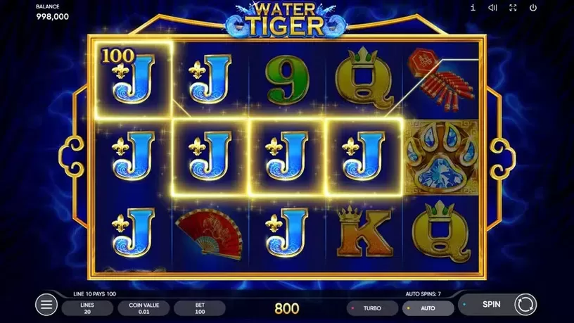 Water Tiger slot screenshot 5