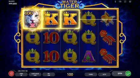 Water Tiger slot screenshot 2