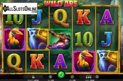 Reel Screen. Wild Ape from iSoftBet