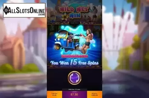 FreeSpins Win Screen