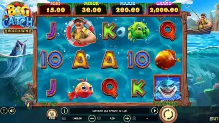A Big Catch – HOLD & WIN slot screenshot 1