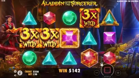 Aladdin and the Sorcerer slot screenshot 6