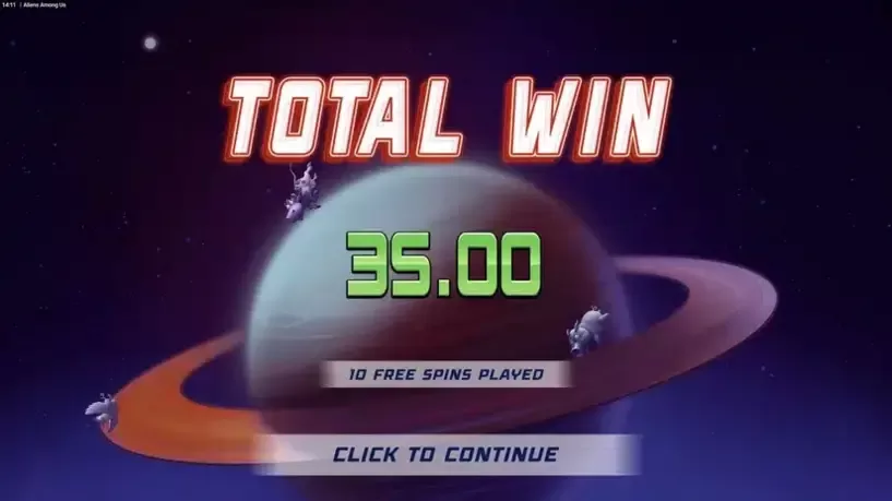 Aliens Among Us slot screenshot 