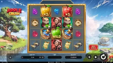 Apple Crush slot screenshot 1