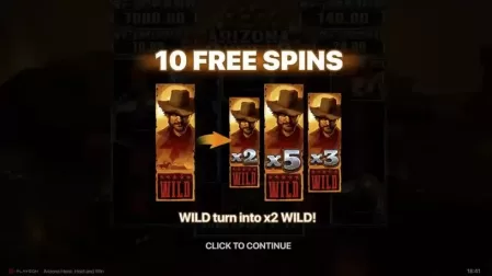 Arizona Heist: Hold and Win slot screenshot 4