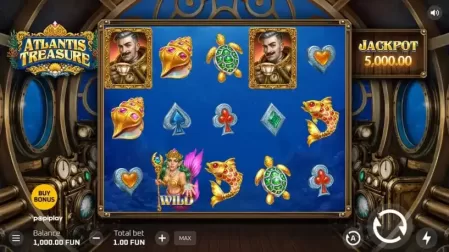 Atlantis Treasure slot screenshot 1