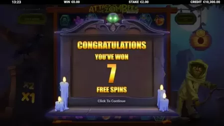 Attack of the Zombees WildEnergy slot screenshot 3
