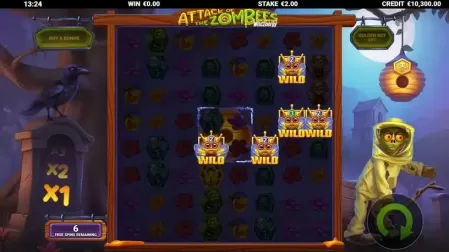 Attack of the Zombees WildEnergy slot screenshot 4