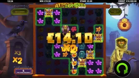 Attack of the Zombees WildEnergy slot screenshot 5