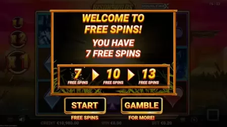 Bison Wilds DoubleMax slot screenshot 2