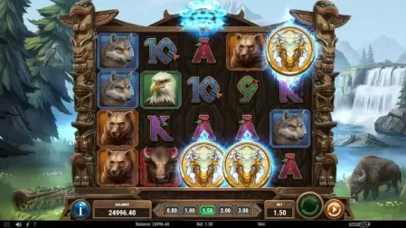 Buffalo of Wealth slot screenshot 2