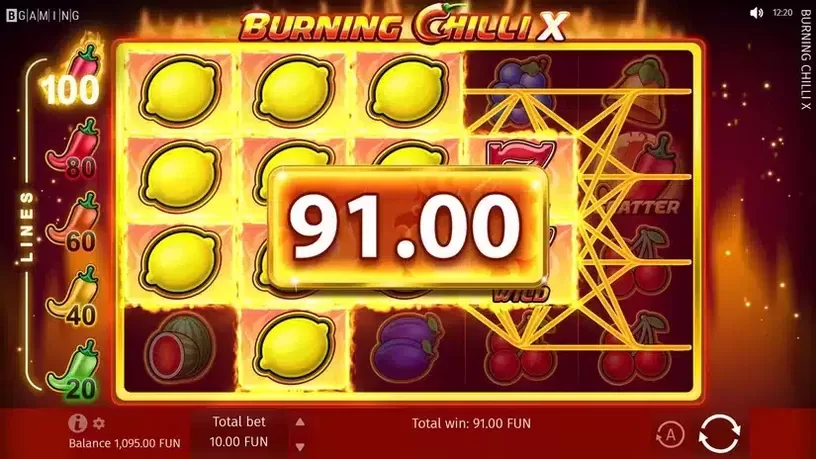 Burning Chilli X slot screenshot
