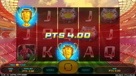 Capital City Derby slot screenshot 3