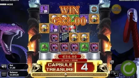 Capsule Treasure Thor’s Strike slot screenshot 4