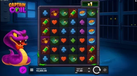 Captain Coil slot screenshot 1