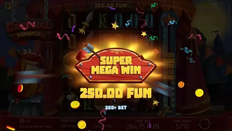 Carnival Bonanza slot screenshot 5