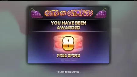 Cats of Olympuss slot screenshot 4