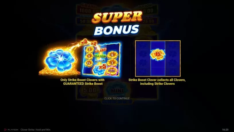 Clover Strike: Hold and Win slot screenshot 3