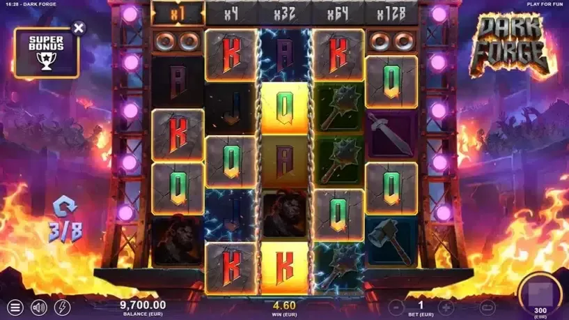 Dark Forge slot screenshot 