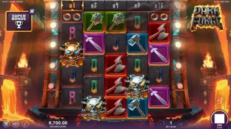 Dark Forge slot screenshot 2