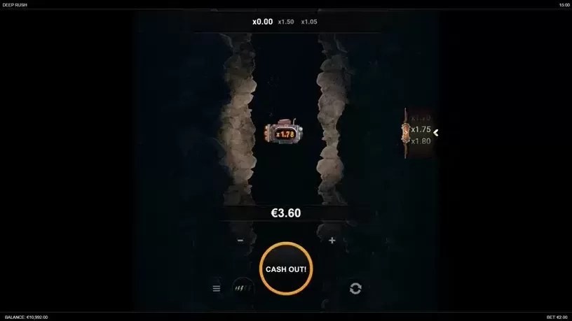 Deep Rush slot screenshot 2