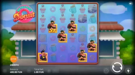 Detective Donut slot screenshot 2