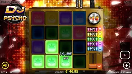 DJ Psycho slot screenshot 7