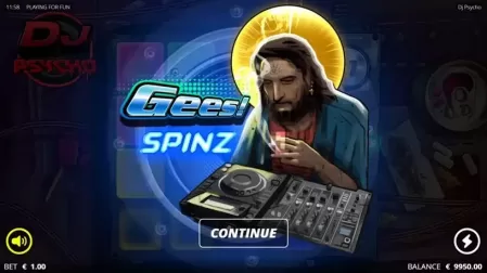 DJ Psycho slot screenshot 2