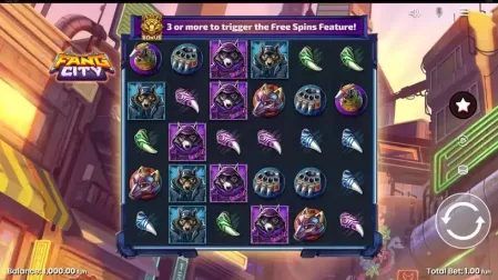 Fang City slot screenshot 1
