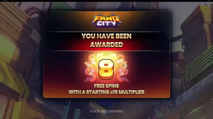 Fang City slot screenshot 4