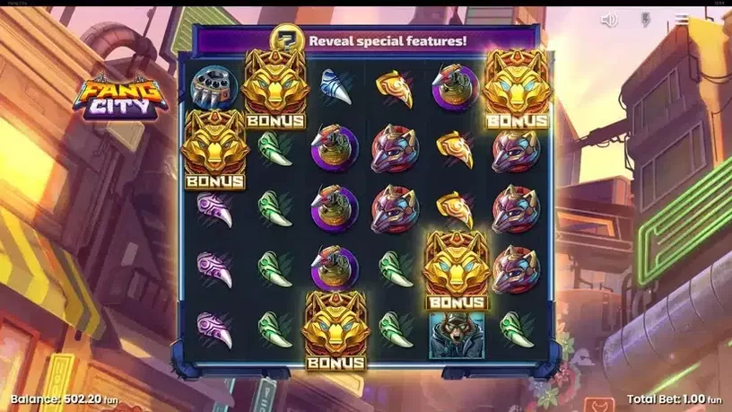 Fang City slot screenshot 3