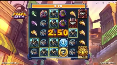 Fang City slot screenshot 2
